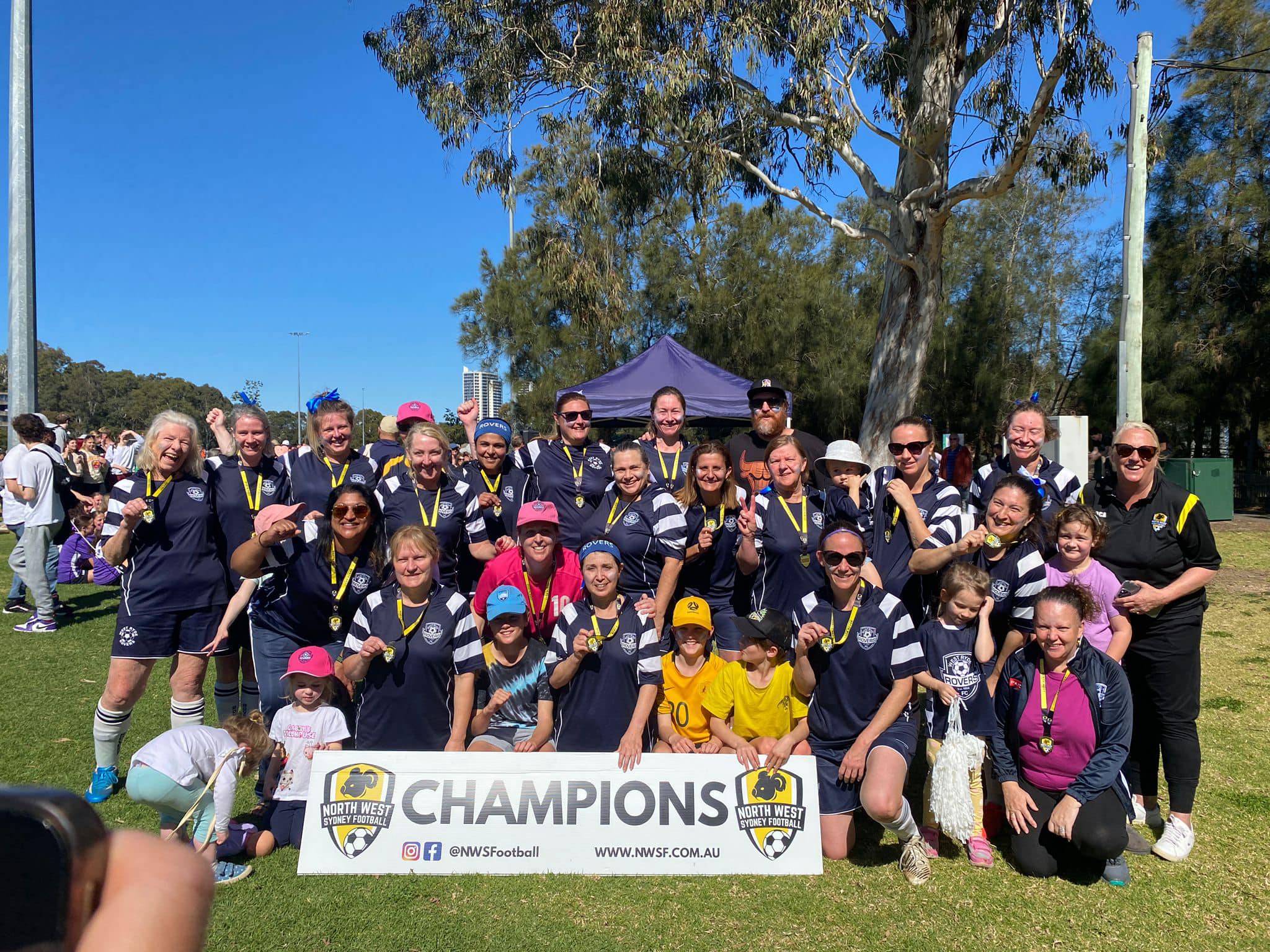 Womens O40 Div 3 Champions